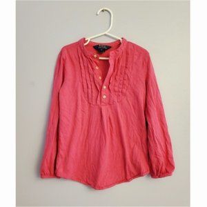 Polo Ralph Lauren half button long sleeve shirt